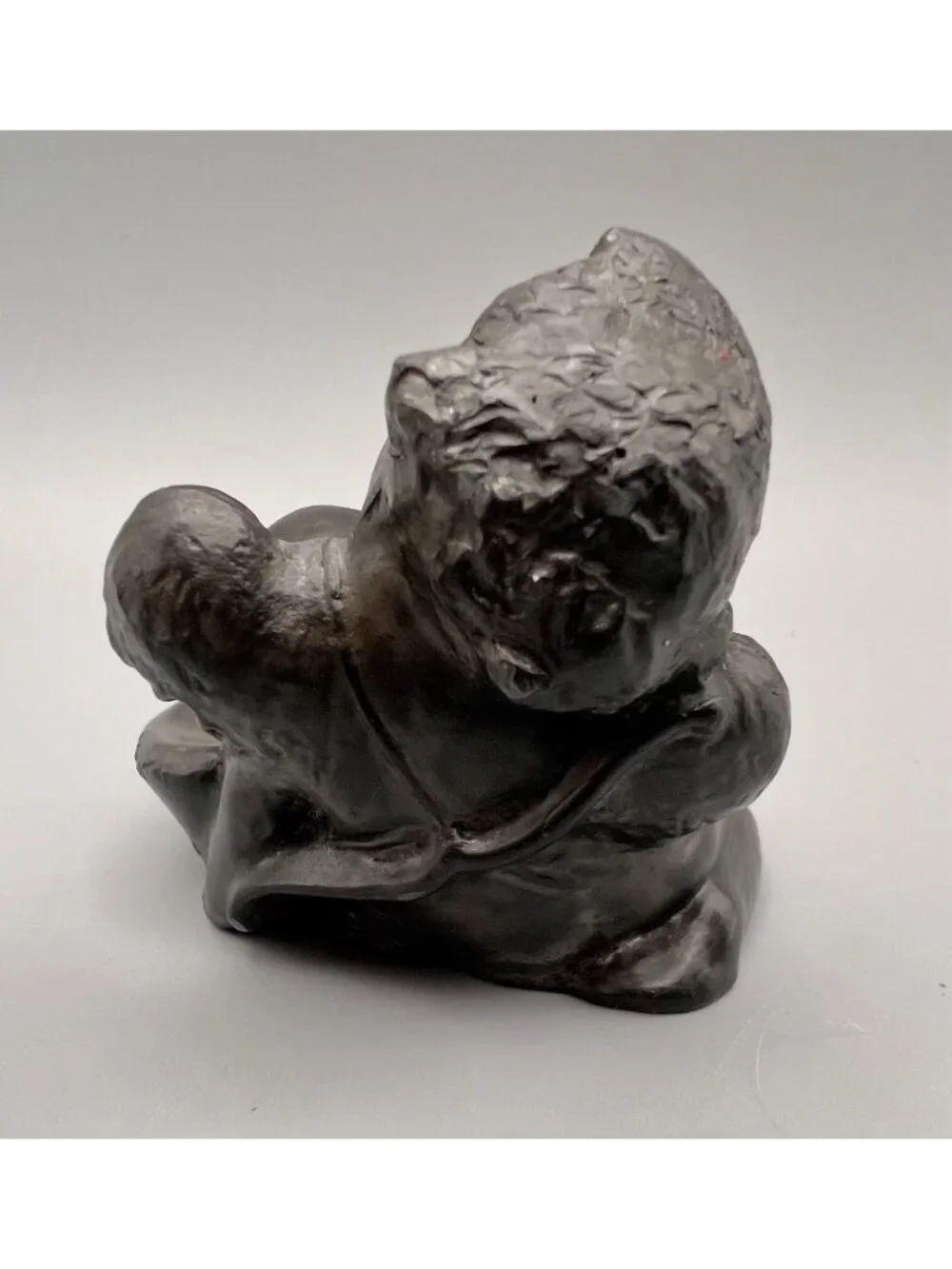 Antique W.B. Mfg Co Cherub Angel Figurine Trinket Dish Ring Holder